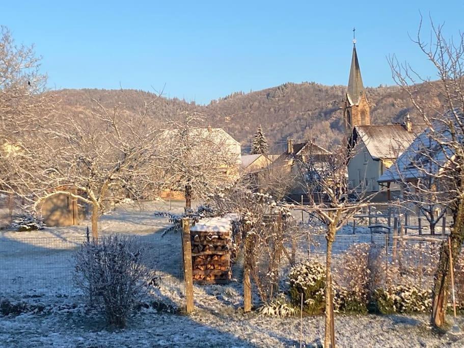 Gite Le Charmot, Au Pied Des Montagnes Classe 3* Roderen Luaran gambar